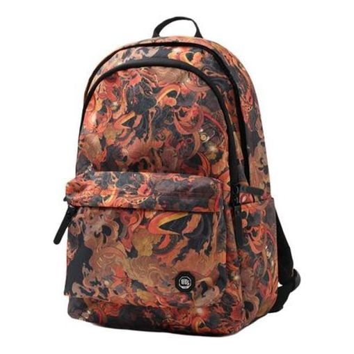 Li-Ning BadFive Graphic Backpack 'Orange Black' ABSR008-3