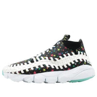 Nike x Atmos Air Footscape Woven Chukka 'Black White' 443686-012