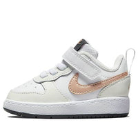(TD) Nike Court Borough Low 2 'White Metallic Red Bronze' BQ5453-116