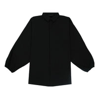 Fear of God Essentials FW23 Button Down Shirt 'Jet Black' 186BT234020F