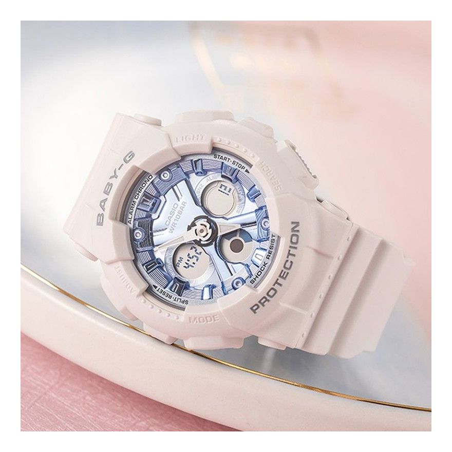CASIO Baby-G 'Black & White' GA-110-1BDR&BA-130-7A2PRL