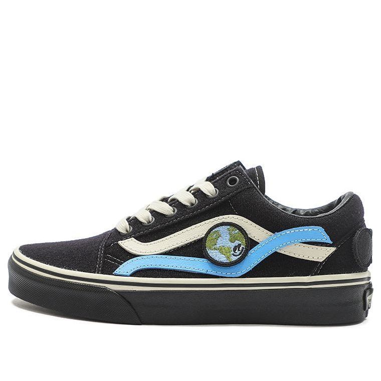 Vans Old Skool Classic Casual Skateboarding Shoes Black Unisex 'Black White' VN0A3WKTBLK