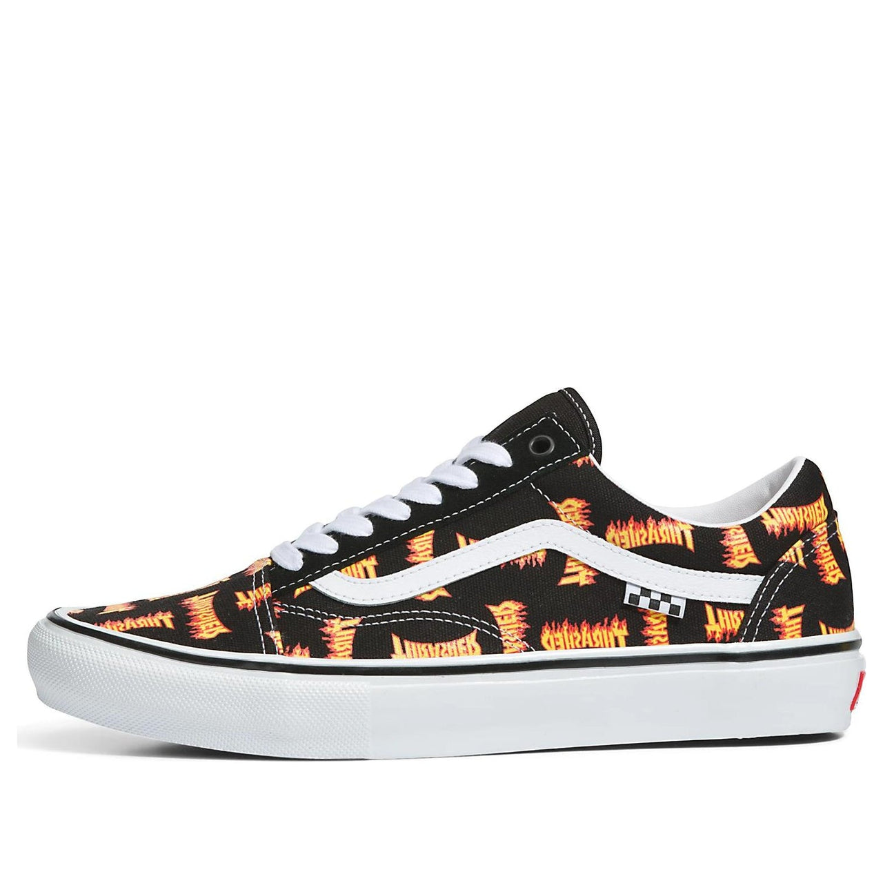 Vans Thrasher x Skate Old Skool 'Allover Thrasher Flame Logo' VN0005W0BML