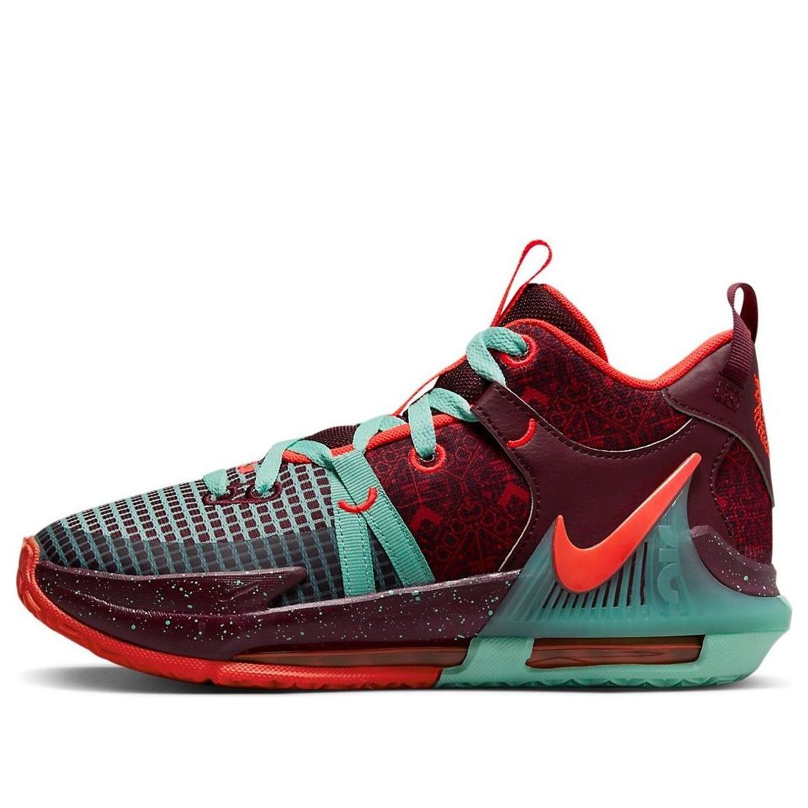(GS) Nike LeBron Witness 7 SE 'Team Red Jade' FB8976-600