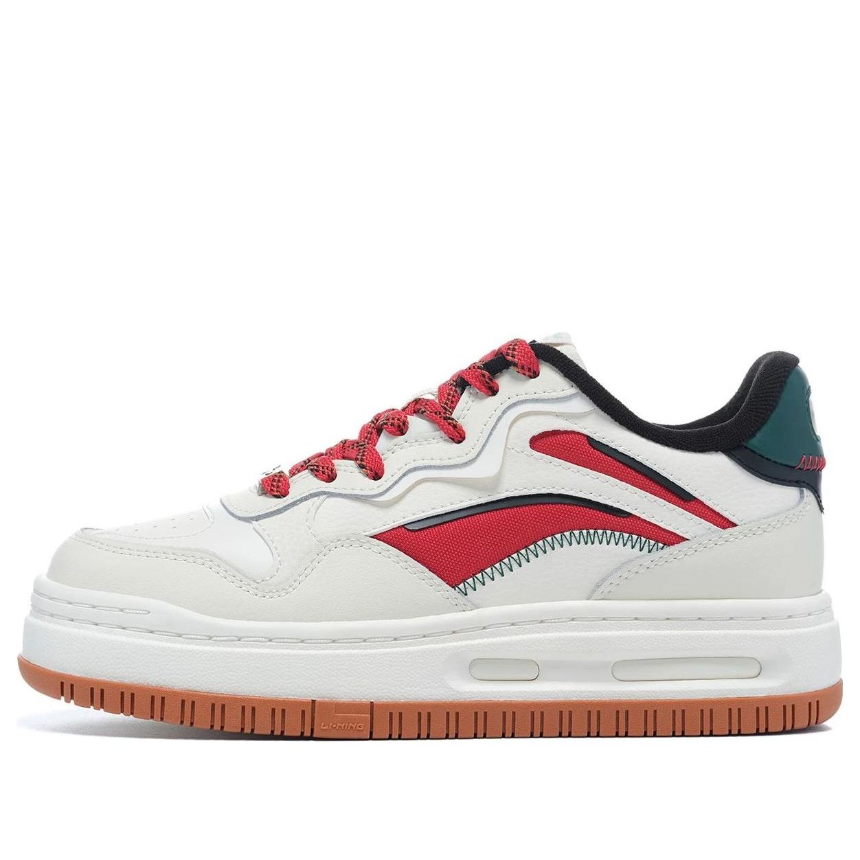 (WMNS) Li-Ning Future C1 'White Red Green' AGCT028-11