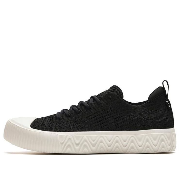ANTA Skateboarding Series Sneakers Flyknit 'Black' 112428014-1