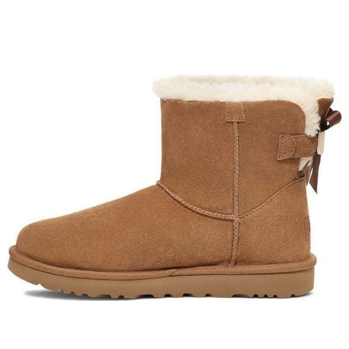 (WMNS) UGG Mini Bailey B2s 'Chestnut' 1153611-CHE