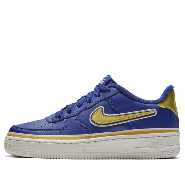 (GS) Nike Air Force 1 Low '07 LV8 'Royal Gold' AR0734-400