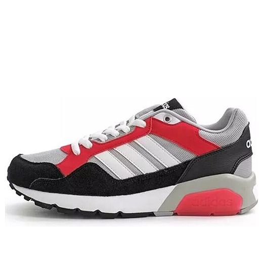 adidas neo adidas Run9tis 'Grey Black Red' BB9860