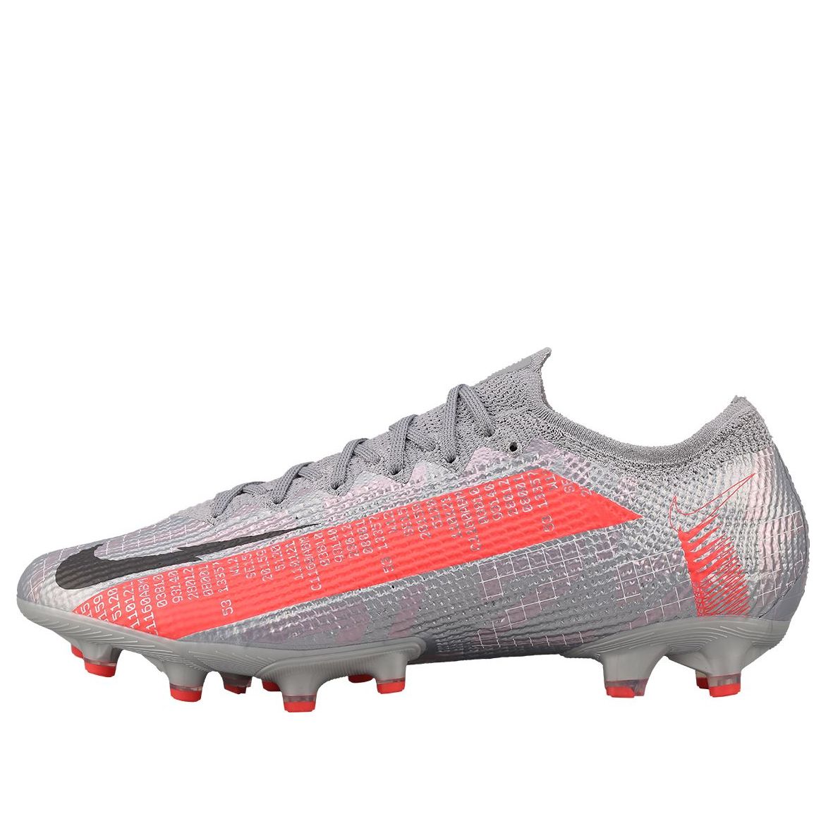 Nike Mercurial Vapor 13 Elite AG Pro 'Metallic Grey Crimson' AT7895-906