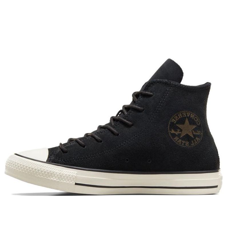 (WMNS) Converse Chuck Taylor All Star High 'Mono Suede - Black' A04637C