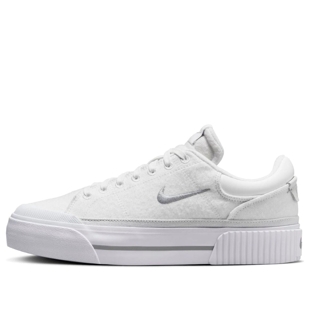 (WMNS) Nike Court Legacy Lift 'Summit White Grey' FZ2606-100