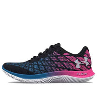 (WMNS) Under Armour Flow Velociti Wind 2 CN 'Black Bright Pink' 3025662-004