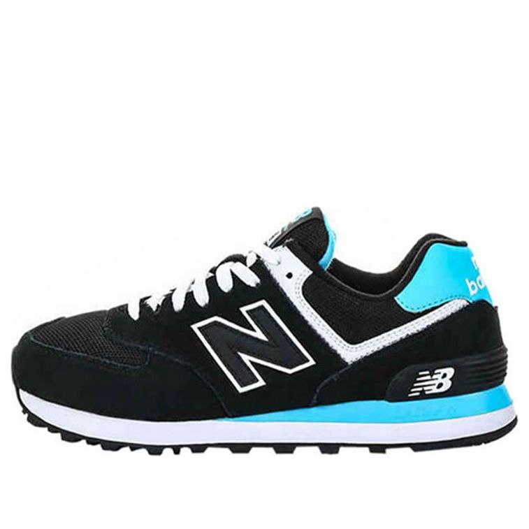 (WMNS) New Balance 574 Series Low-Top Black/Blue WL574CPA