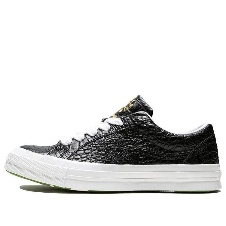 Converse Golf Le Fleur x One Star Low 'Gator Collection - Black' 165524C