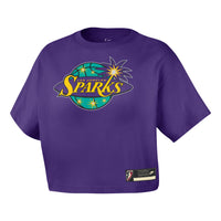 (WMNS) Nike Los Angeles Sparks Court Origins WNBA T-Shirt 'Field Purple' IO1539-504
