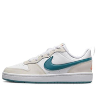 (GS) Nike Court Borough Low 2 'Sail Bright Spruce' BQ5448-017