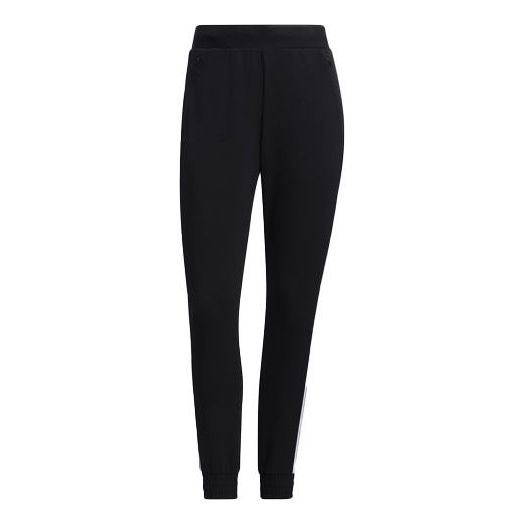 (WMNS) adidas Fi Pt Sj Elastic Slim Fit Bundle Feet Sports Pants/Trousers/Joggers Black GP0659