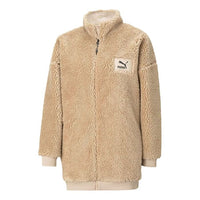 (WMNS) PUMA Interstellar Teddy Jacket 'Beige' 530293-12