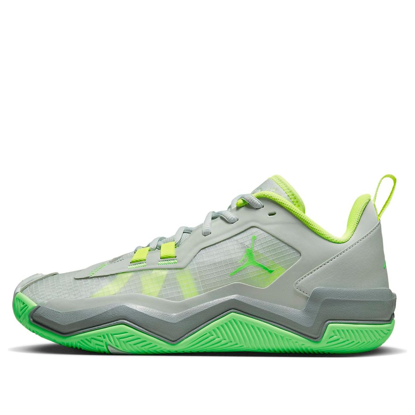 Air Jordan Westbrook One Take 4 Shoes 'Grey Green Strike' DZ3338-003