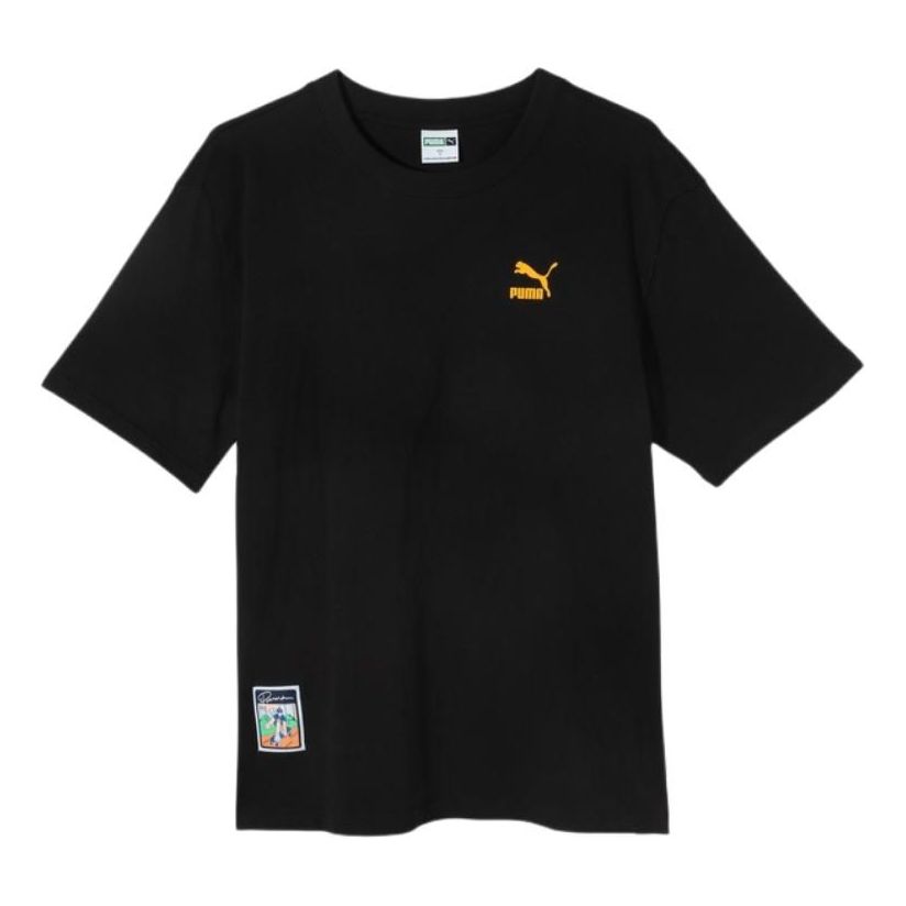 PUMA Classics PC Graphic T-shirt 'Black' 682342-01