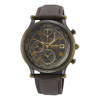 Men's SEIKO Version Casual waterproof Brown SPL062P1