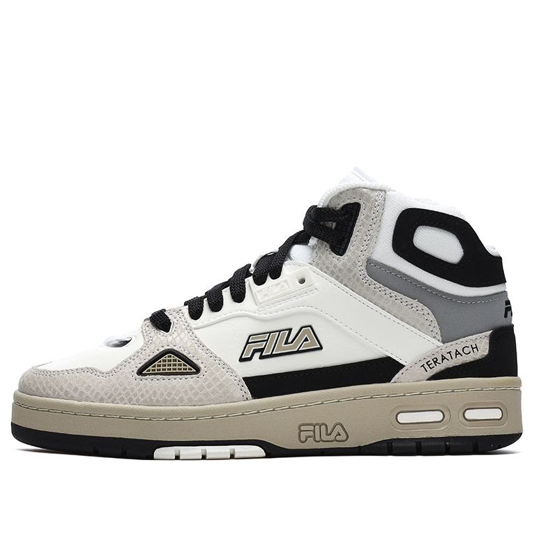 (WMNS) FILA FUSION Teratach Skate Shoes 'White Grey Black' T12W243211FBB