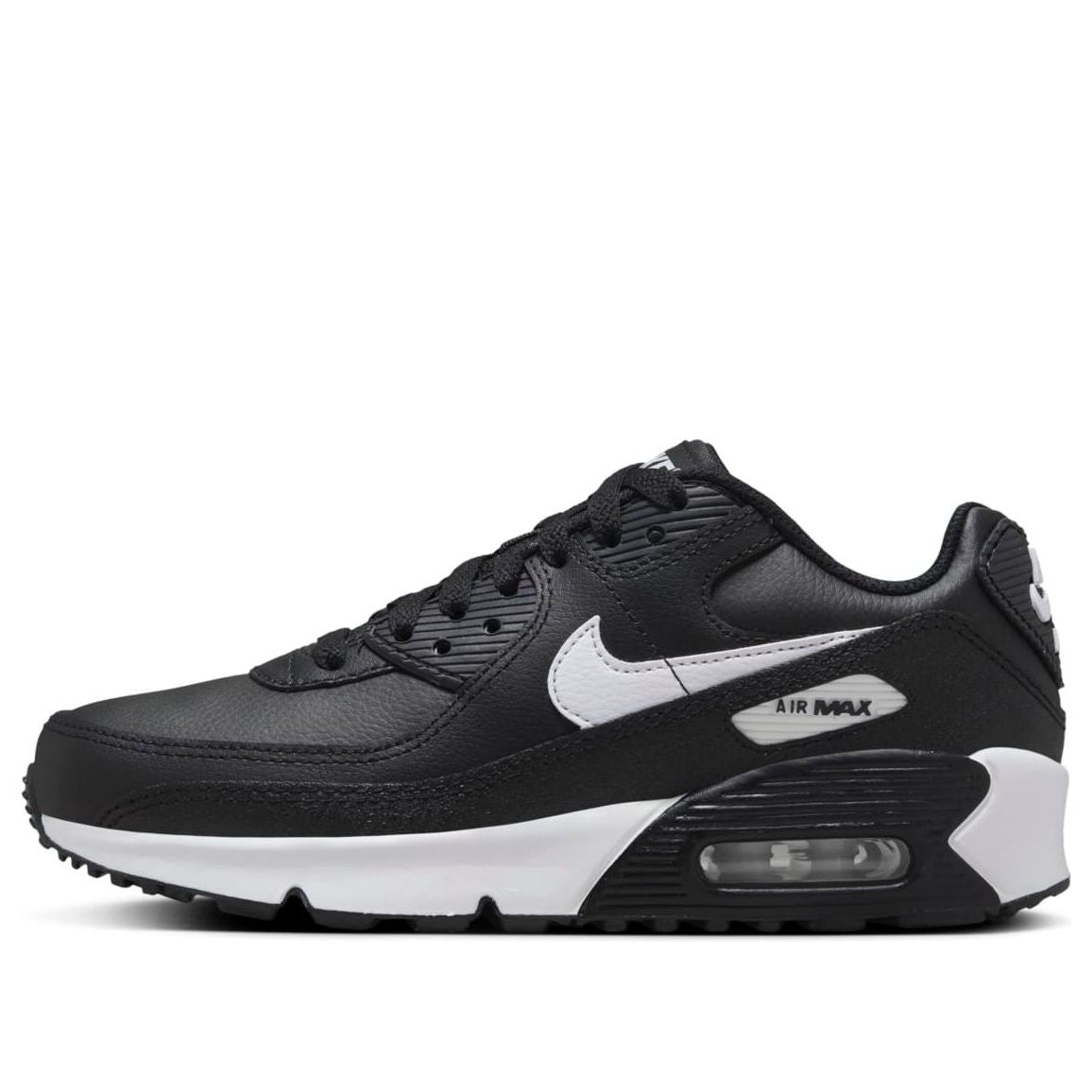 (GS) Nike Air Max 90 'Black White' HF6358-002