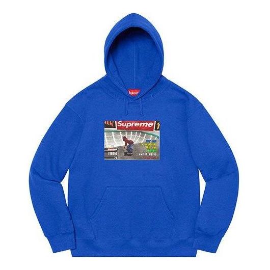 Supreme x Thrasher Hooded Sweatshirt 'Blue White Red' SUP-FW21-203