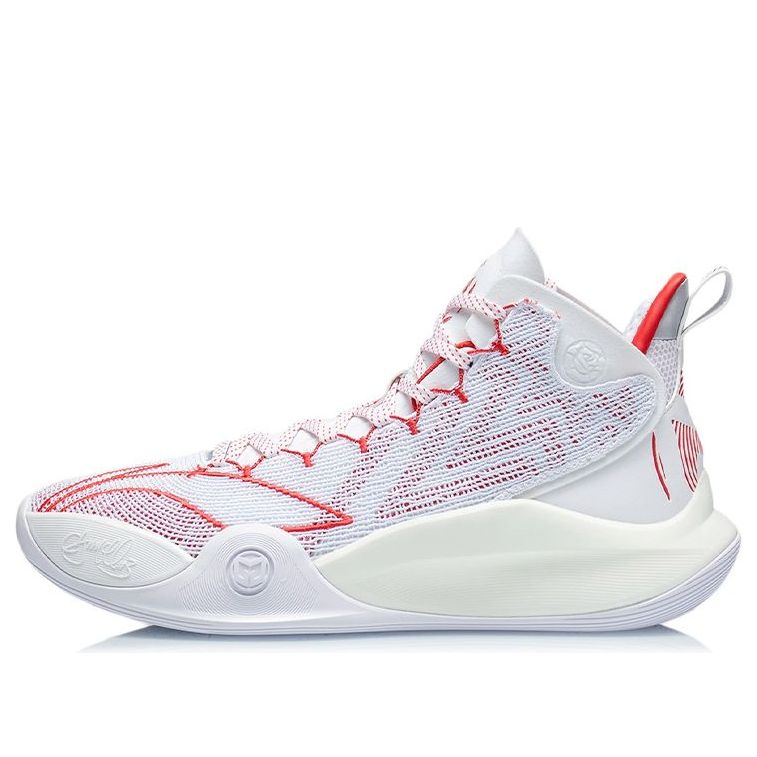 Li-Ning CJ1 C.J. McCollum 'White Red PE' ABAR019-BC