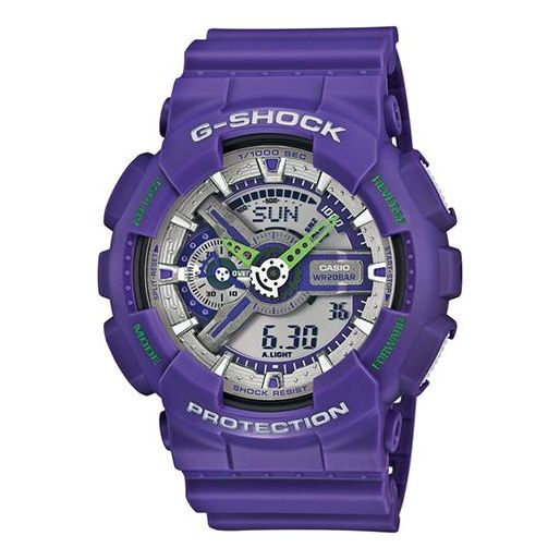 CASIO G-Shock Analog-Digital 'Purple' GA-110DN-6A