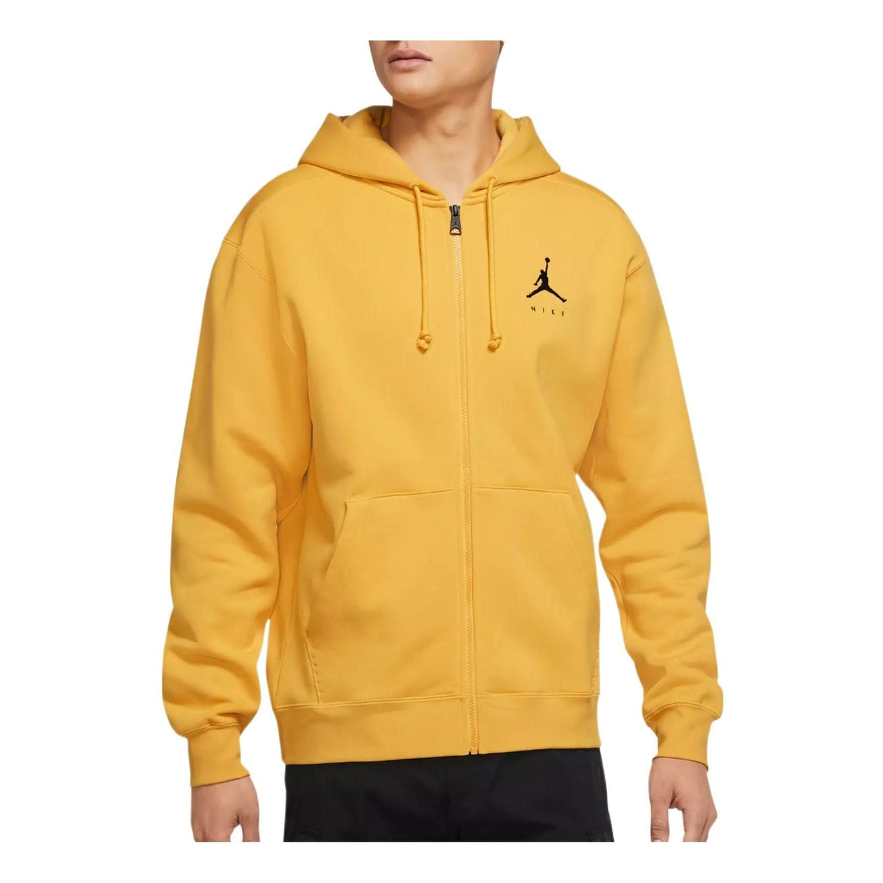Men's Air Jordan Zipper Jacket Yellow DC9606-781
