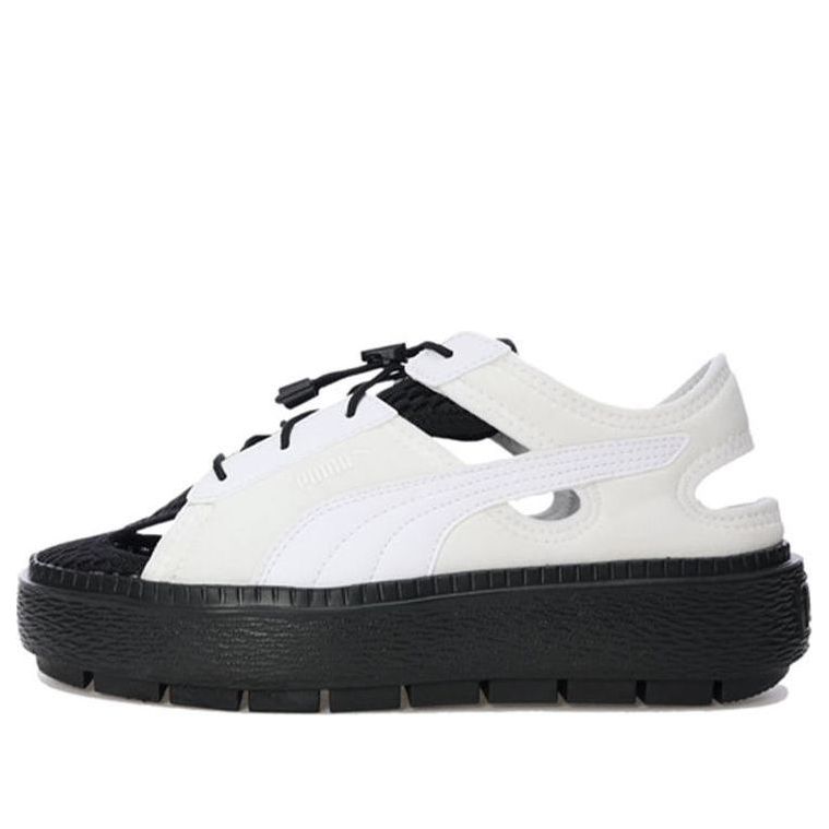 PUMA Platform Trace Lite Mule 'White Black' 382872-05
