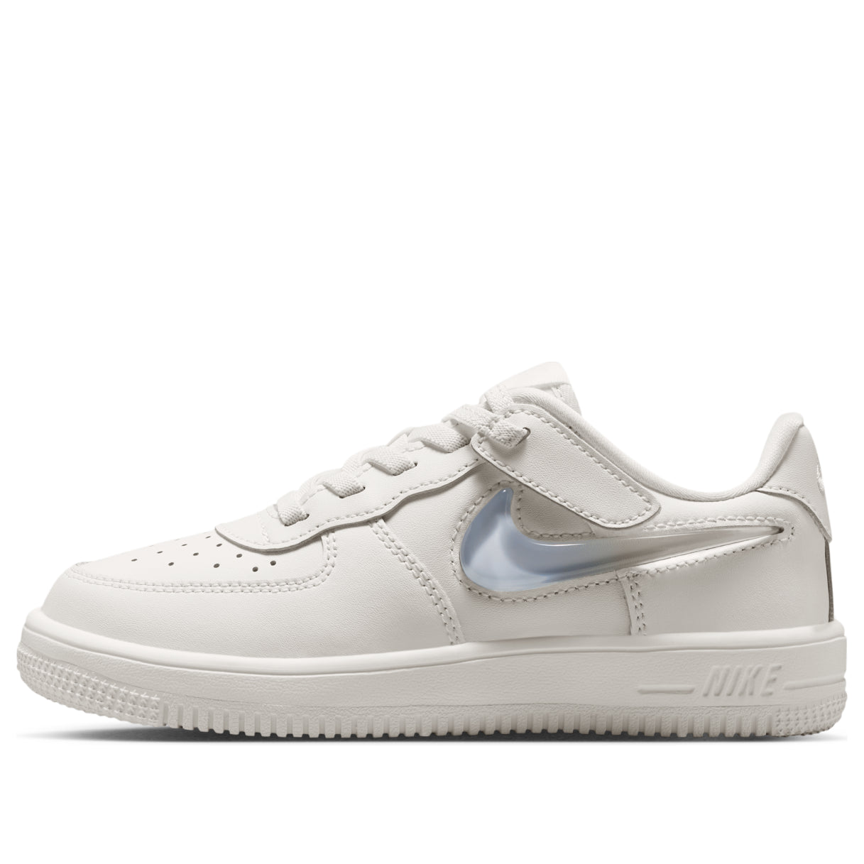 (TD) Nike Force 1 Low EasyOn 'Sail White Soccer Gray' IR0592-101