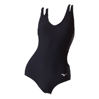 (WMNS) Mizuno Classic One Piece Swimsuit 'Black' N2CA1349