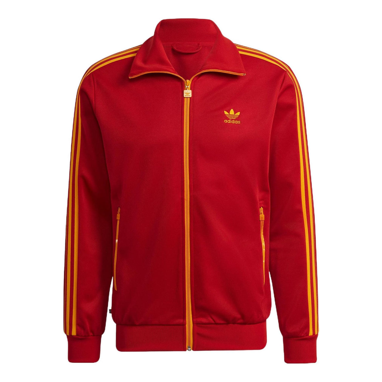 adidas originals Fb Nations Tt Logo Jacket Asia Sizing 'Red' HK7407