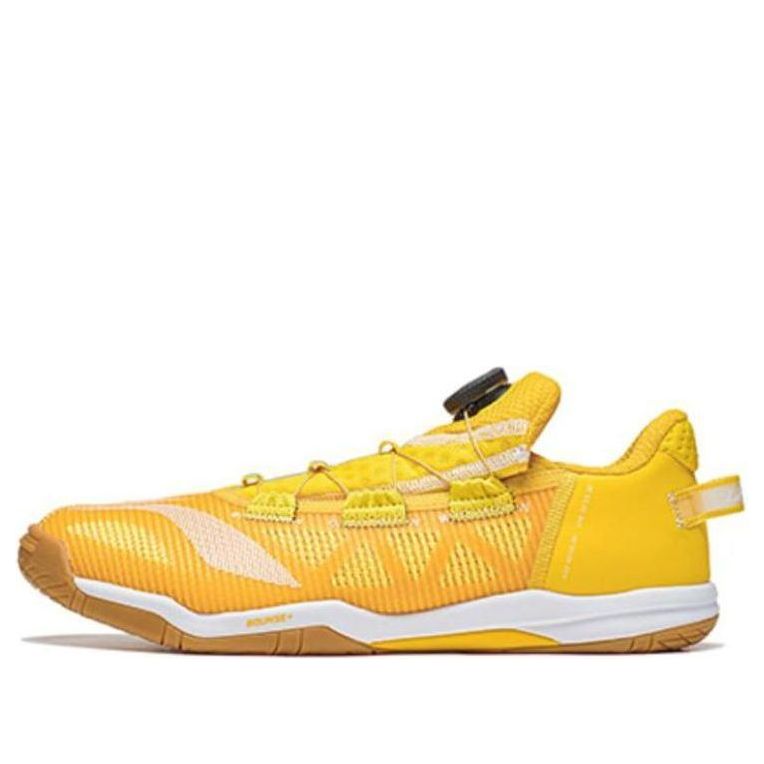 Li-Ning Mage Pro Table Tennis Shoes 'Yellow White' APPT003-5
