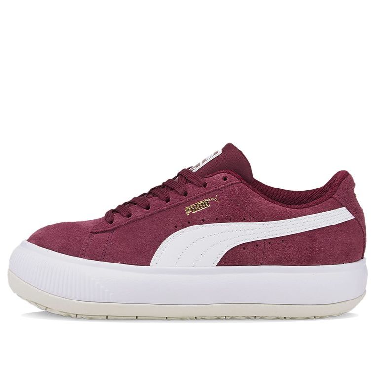 (WMNS) PUMA Suede Mayu Sneakers Purple/Red 380686-10
