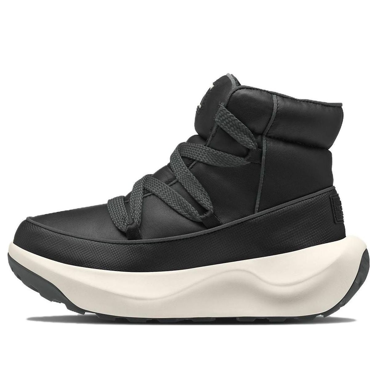 (WMNS) THE NORTH FACE Halseigh Thermoball Lace Waterproof Boots 'Tnf Black Asphalt Grey' 817M-KT0