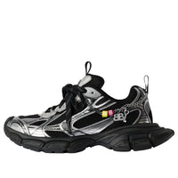 (WMNS) Balenciaga 3XL Sneaker With Charms 'Black Silver' 734731W3XCW1000