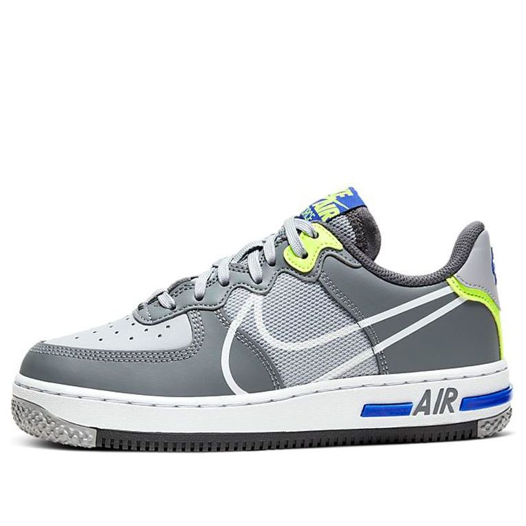 (GS) Nike Air Force 1 React 'Wolf Grey' CD6960-002