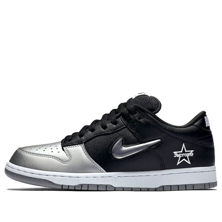 Nike x Supreme SB Dunk Low QS 'Metallic Silver' CK3480-001