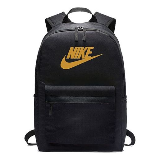 Nike Heritage 2.0 Backpack 'Black Metallic Gold' BA5879-013