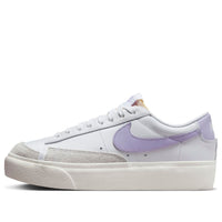 (WMNS) Nike Blazer Low Platform 'White Lilac Bloom' DJ0292-114