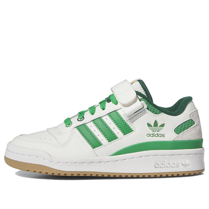 (GS) adidas Originals FORUM Low 'White Green' IF2680