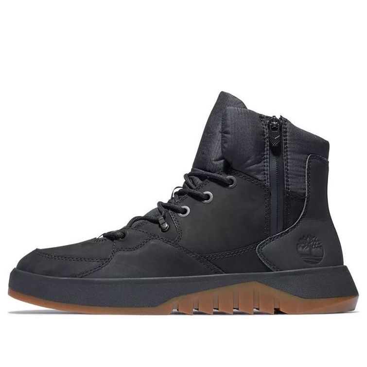 Timberland Supaway Side Zip Boots 'Black Nubuck' A2KQW001