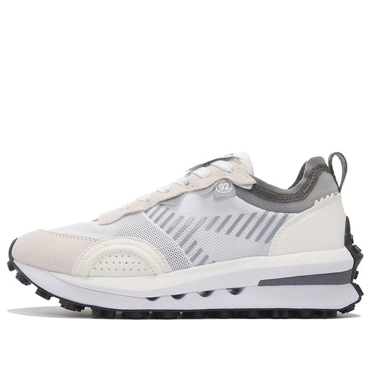 (WMNS) Li-Ning V2 Training Shoes 'White Grey' AGCS026-5