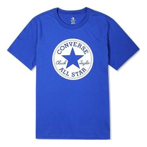 Converse Go-To Chuck Taylor Patch Standard Fit T-Shirt 'Blue' 10023854-A02