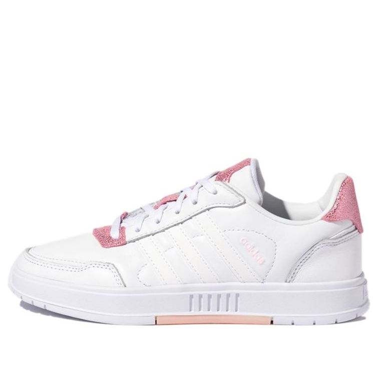 (WMNS) adidas neo Courtmaster For White/Pink FY8661