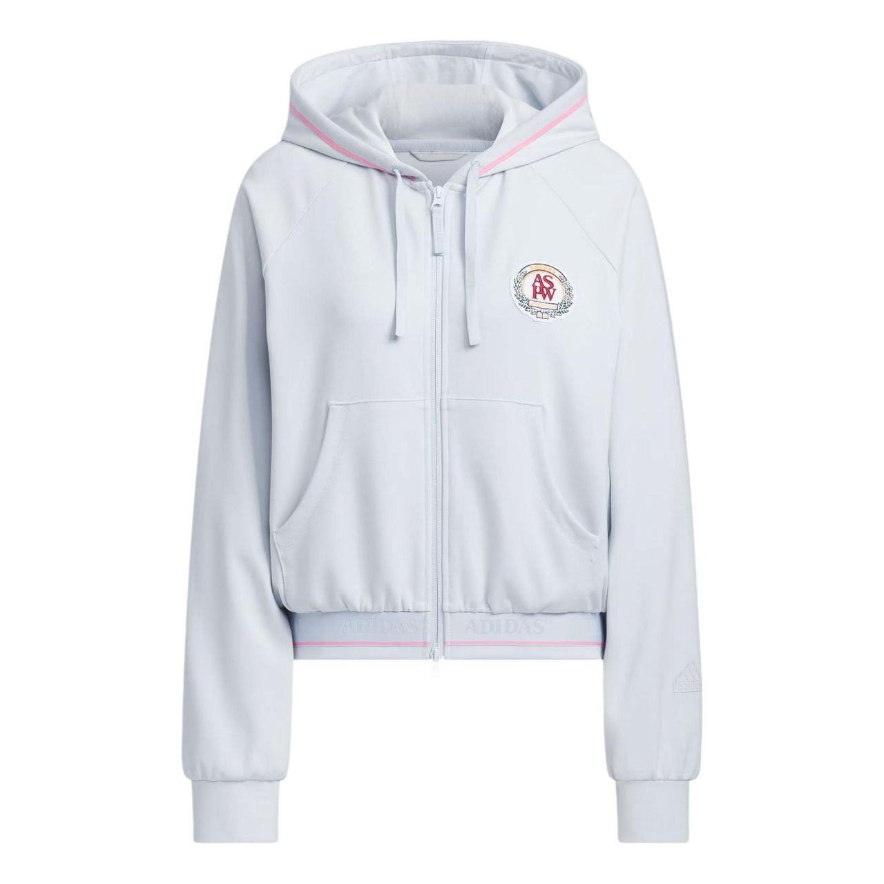 (WMNS) adidas Verbiage Hooded Jacket Asia Sizing 'Grey' JE3605